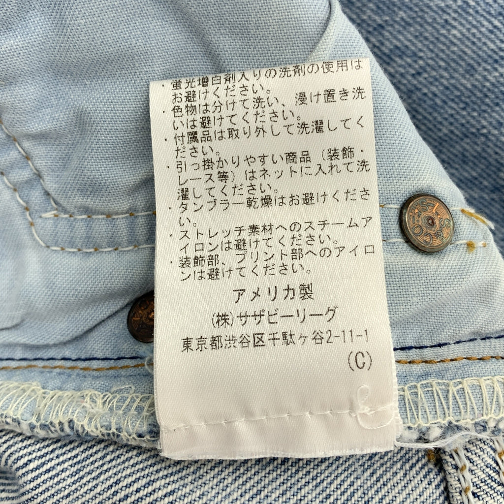 RE/DONE / 리단 | × Levi's / 501 재구성 페인트 컷오프 플레어 팬츠 | 24 |