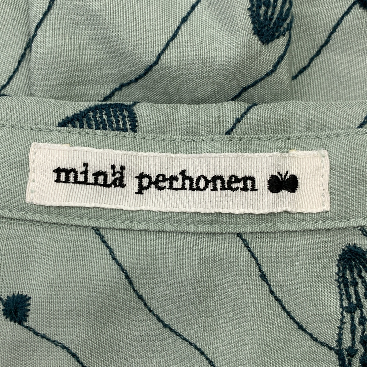 mina perhonen / ミナペルホネン | 2023SS | sea jewel / エンブロイダリー ブルゾン ジャケット | M | レディース