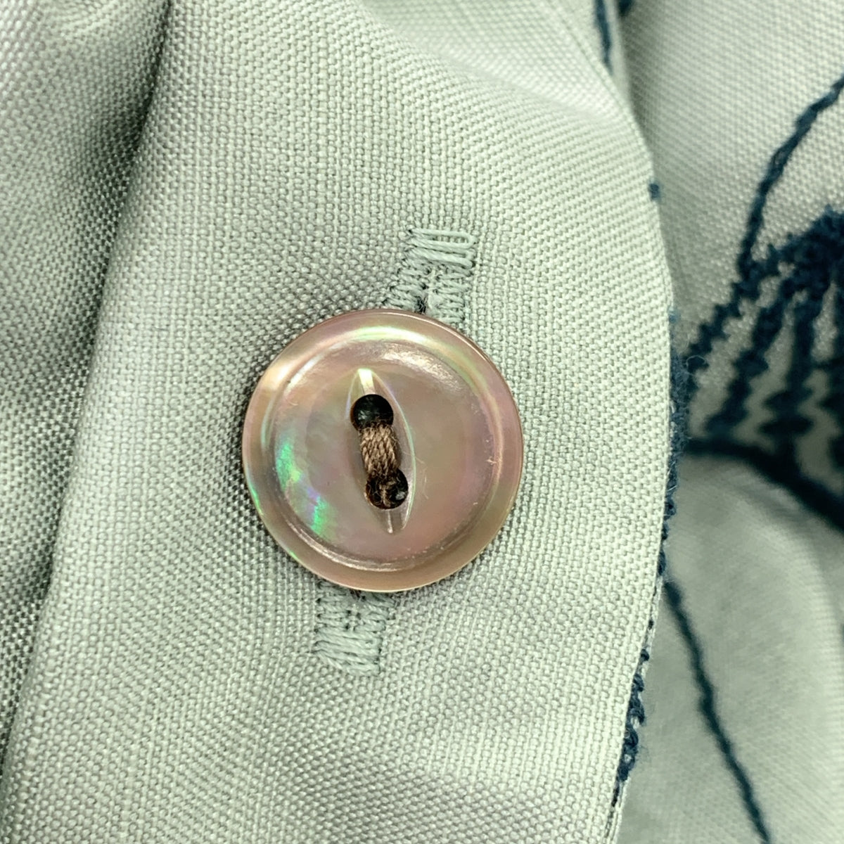 mina perhonen | 2023SS | 海之寶石 / 刺繡寬鬆外套 | M 碼 | 女款