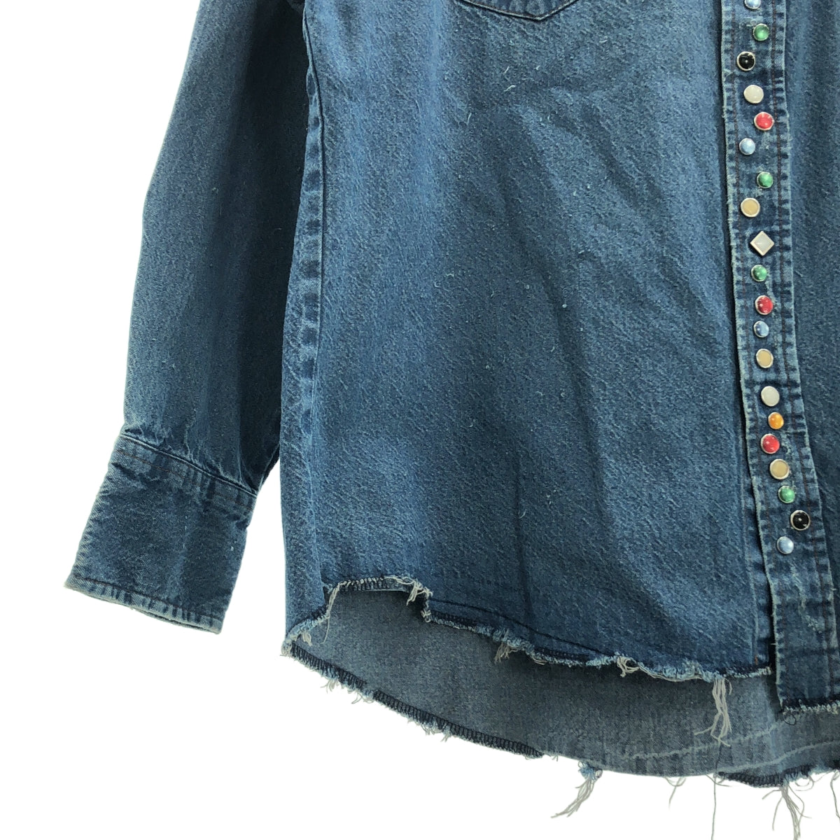 SEVEN BY SEVEN | 復古西部襯衫 | 做舊牛仔西部襯衫 | L碼 | 男款