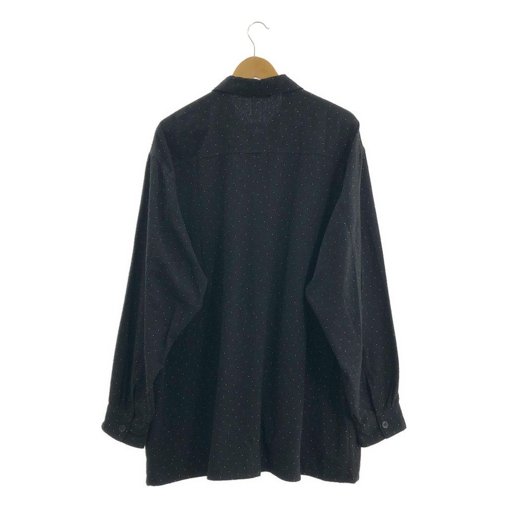 COMOLI / コモリ | 2024SS | シルクノイル ドット シャツジャケット | 3 | メンズ