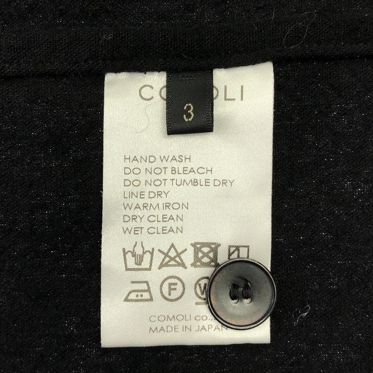 COMOLI / コモリ | 2024SS | シルクノイル ドット シャツジャケット | 3 | メンズ