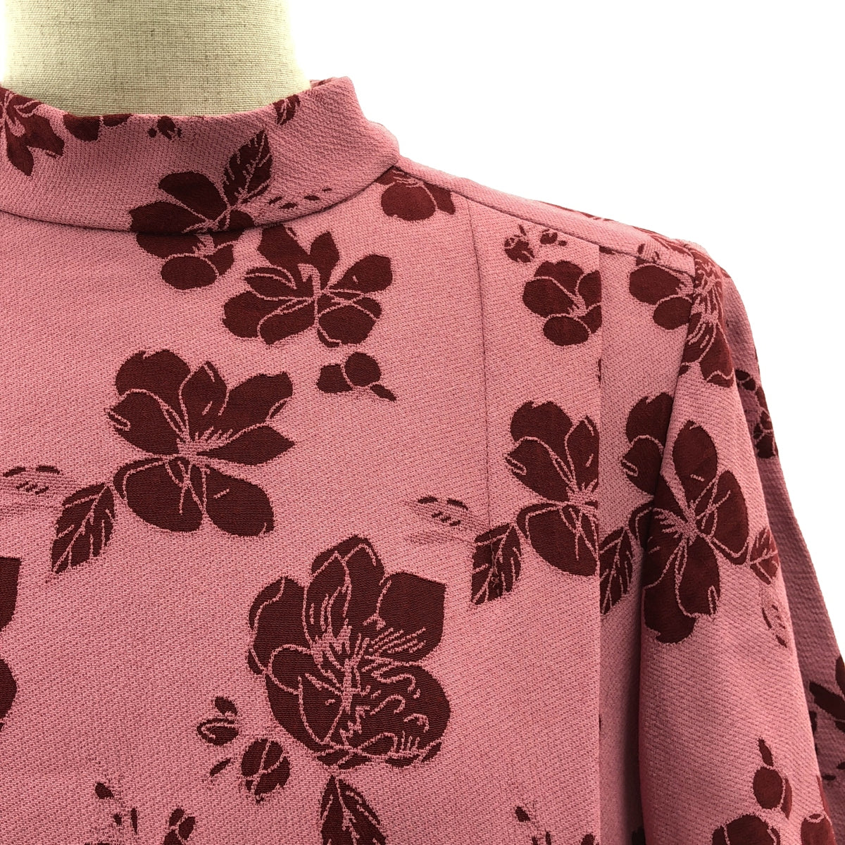 TOGA PULLA / トーガプルラ | 2024SS | Flower jacquard dress / ジャガード ドレス ワンピース | 40 | レディース