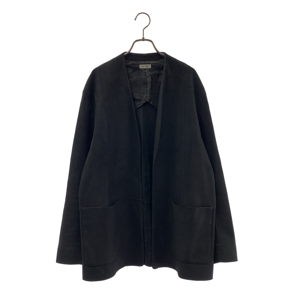 RAKINES / Rakines | × WAGAMAMA GAMAMA 獨家款 / 羊皮無領外套 | 3 |