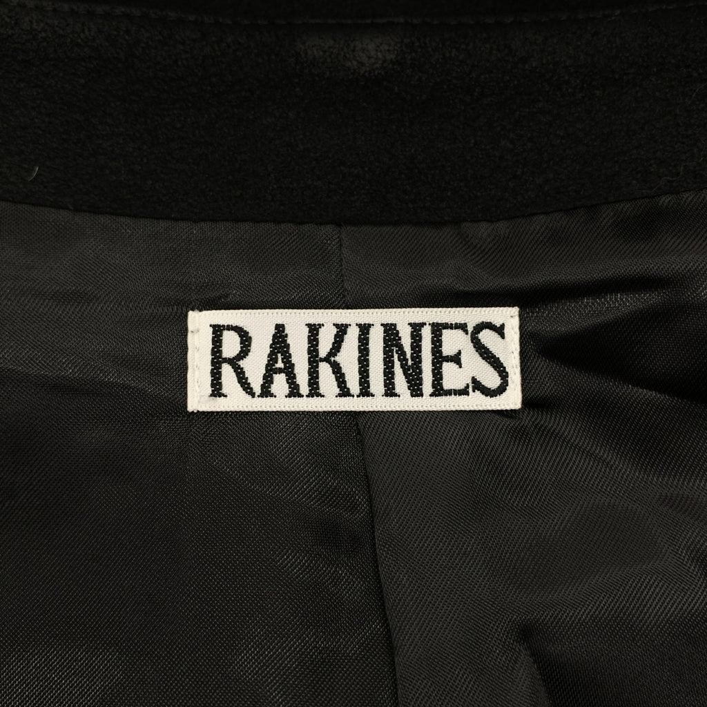 RAKINES / Rakines | × WAGAMAMA GAMAMA 獨家款 / 羊皮無領外套 | 3 |