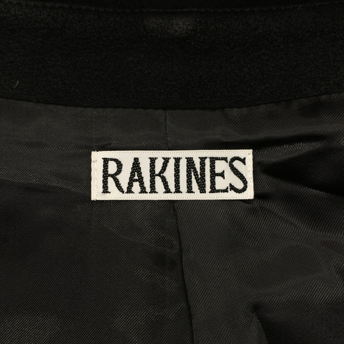 RAKINES / Rakines | × WAGAMAMA GAMAMA 獨家款 / 羊皮無領外套 | 3 |