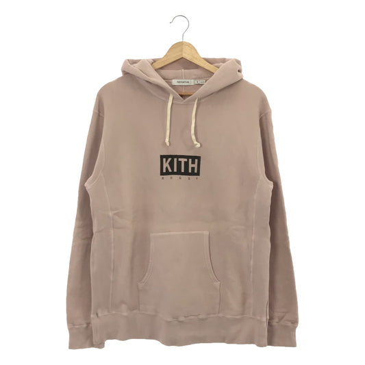 nonnative / 비 네이티브 | × KITH / 키스 별주 ROGGY HOODIE / 로고 스웨트 파커 | 1 | 핑크 계열 | 남성