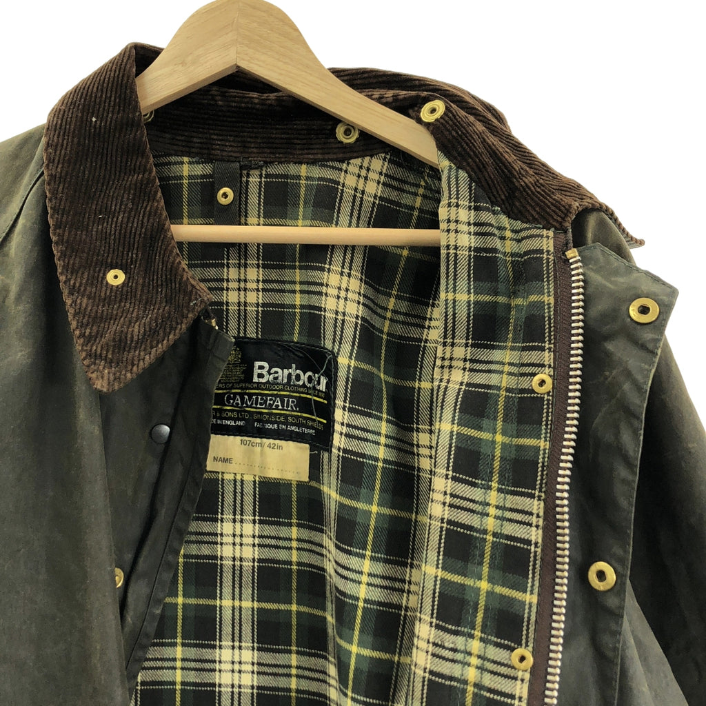 Barbour / 바부아 | 1980s Gamefair 게임 페어 재킷 |