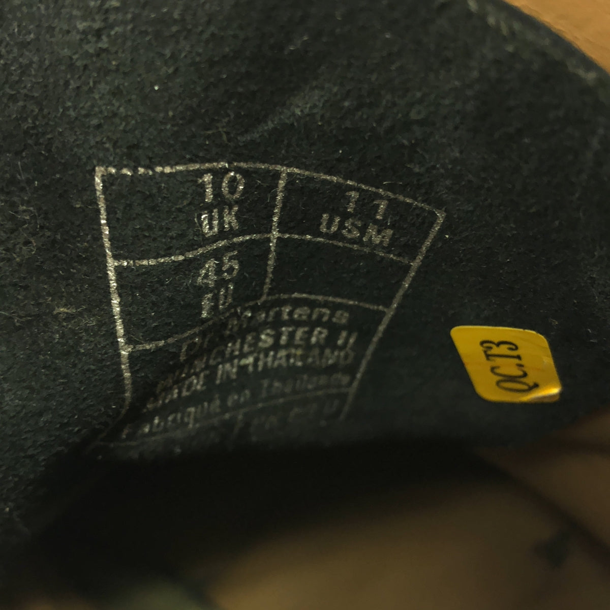 [狀況良好] Dr.Martens | WINCHESTER II | 溫徹斯特 8 孔皮靴 | 皮鞋 | UK10 | 黑色 | 男款