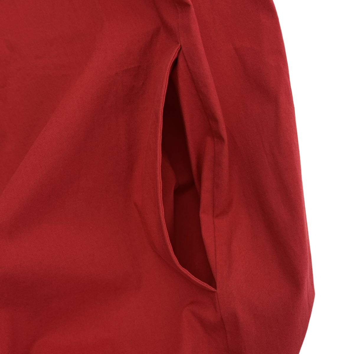 PAULE KA / ポールカ | サイドスリット ポケット付き ギャザー ボリューム ドレス ワンピース | 38 | レディース