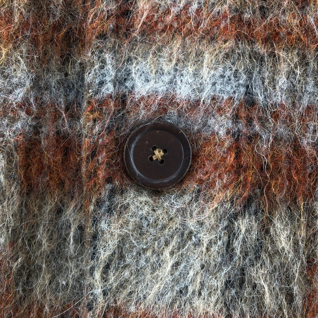 OUR LEGACY / アワーレガシー | 2022AW | CARDIGAN AMENT CHECK MOHAIR / モヘヤ オーバー ニット カーディガン | 46 | メンズ