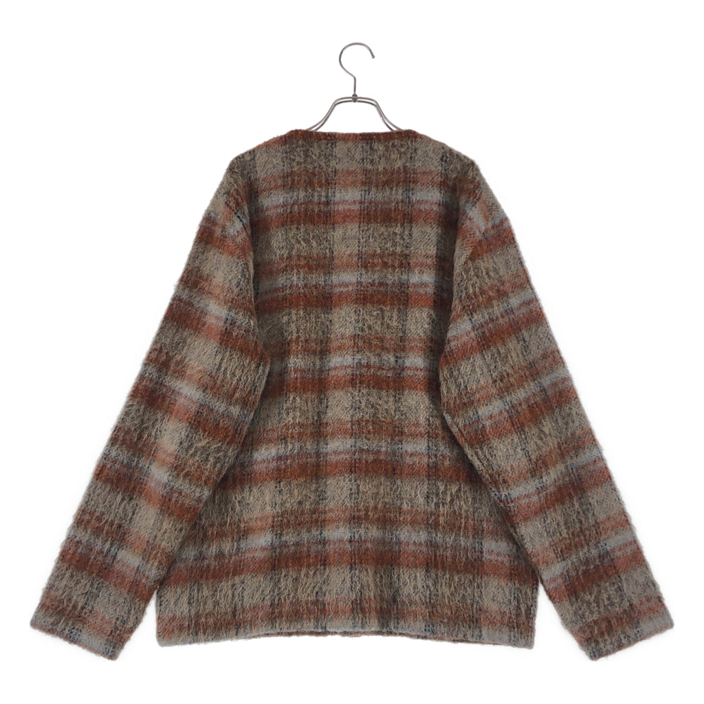 OUR LEGACY / アワーレガシー | 2022AW | CARDIGAN AMENT CHECK MOHAIR / モヘヤ オーバー ニット カーディガン | 46 | メンズ