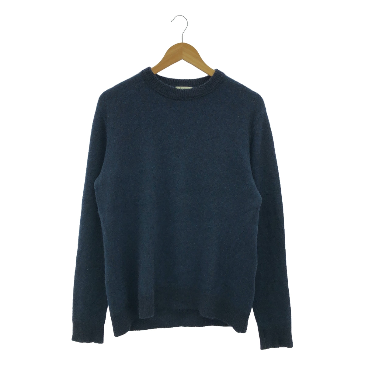 Acne Studios | FN-UX-KNIT000005 Cashmere Crew Neck Knit | S | Navy | Men's