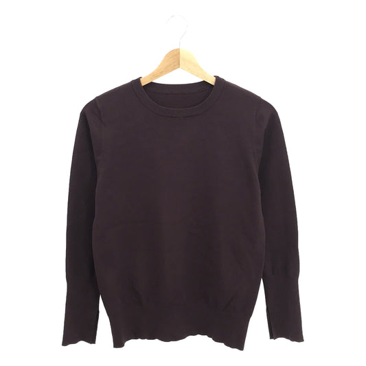 GALLARDAGALANTE | Sleeve slit crew neck knit | F | Brown | Women's