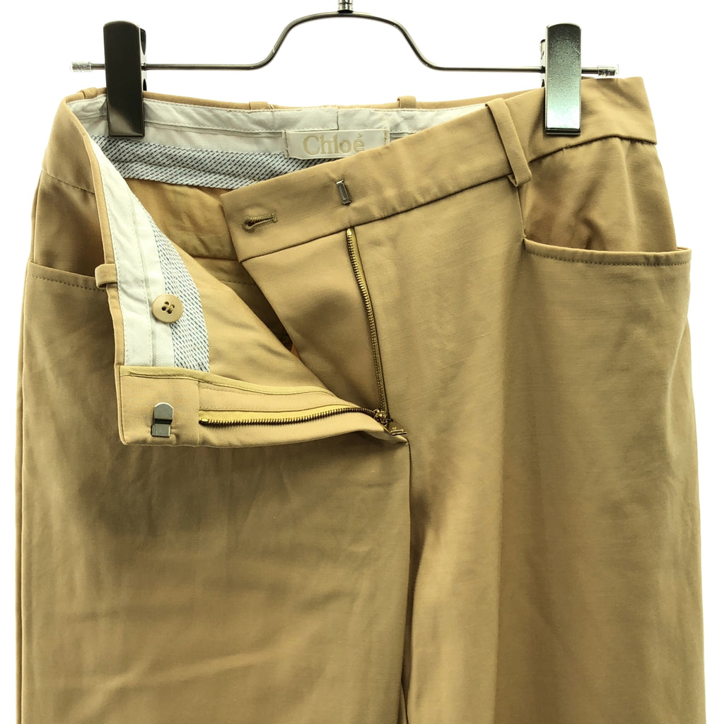 Chloe / 클로이 | 울 플레어 슬랙스 팬츠 | 38 | 여성