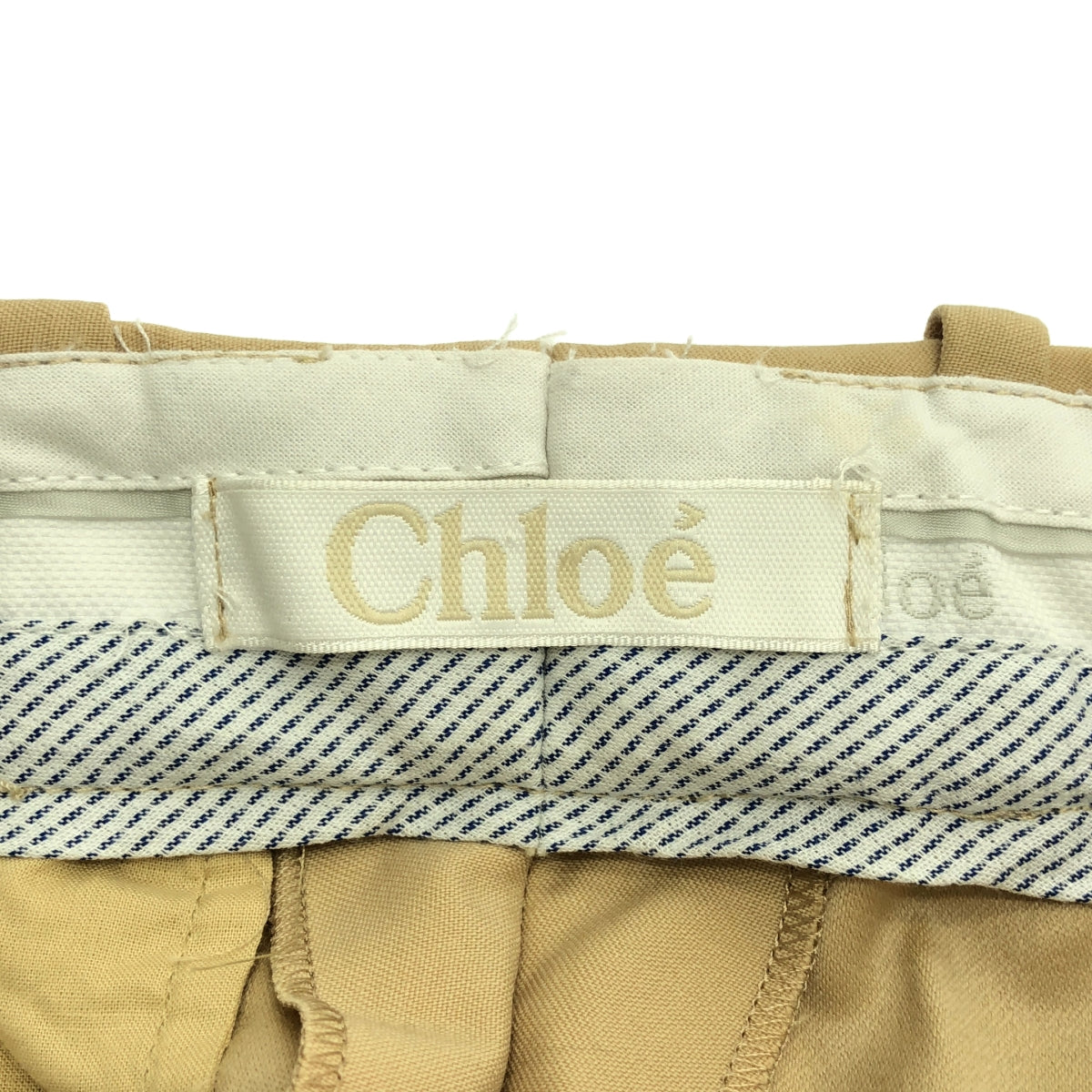 Chloe / 클로이 | 울 플레어 슬랙스 팬츠 | 38 | 여성