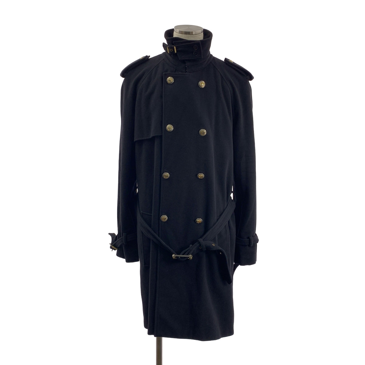 VERSACE / ヴェルサーチ | collection / ウール ダブル ロングコート