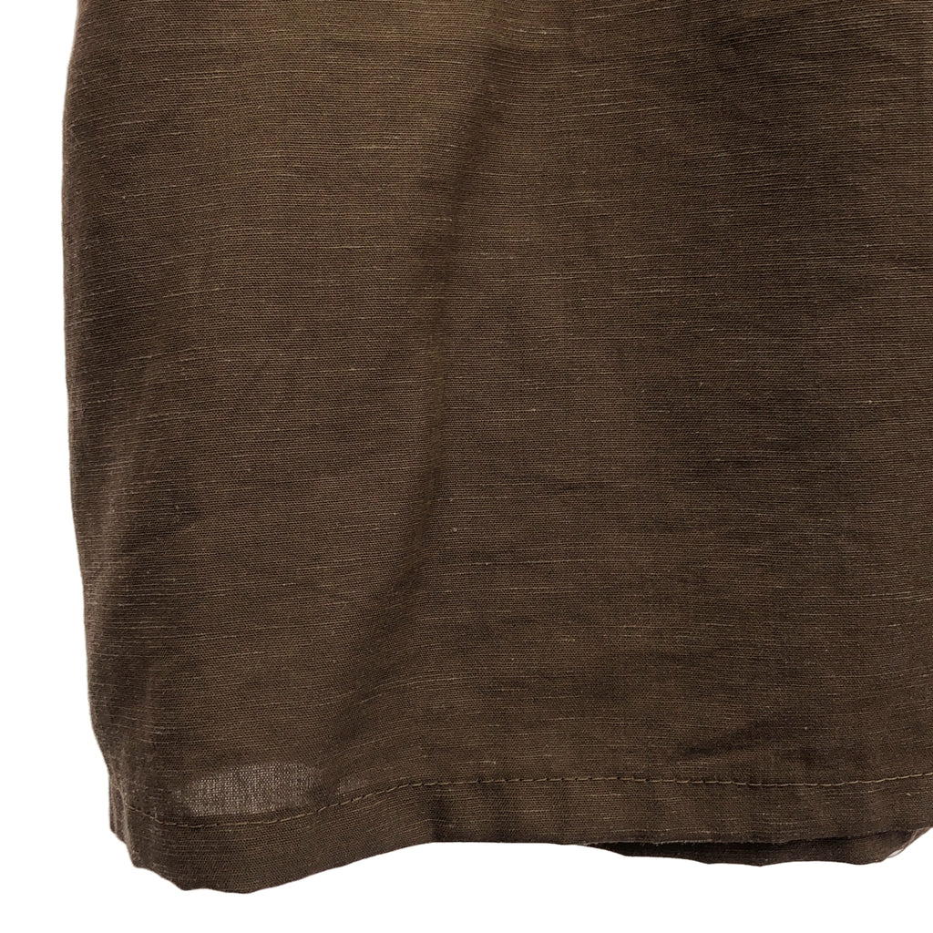 UNITED ARROWS green label relaxing / ユナイテッド アローズ グリーン レーベル リラクシング | セットアップ ―撥水― クロップド シャツ / ウエストゴム タック ワイド パンツ | F / 36 | レディース