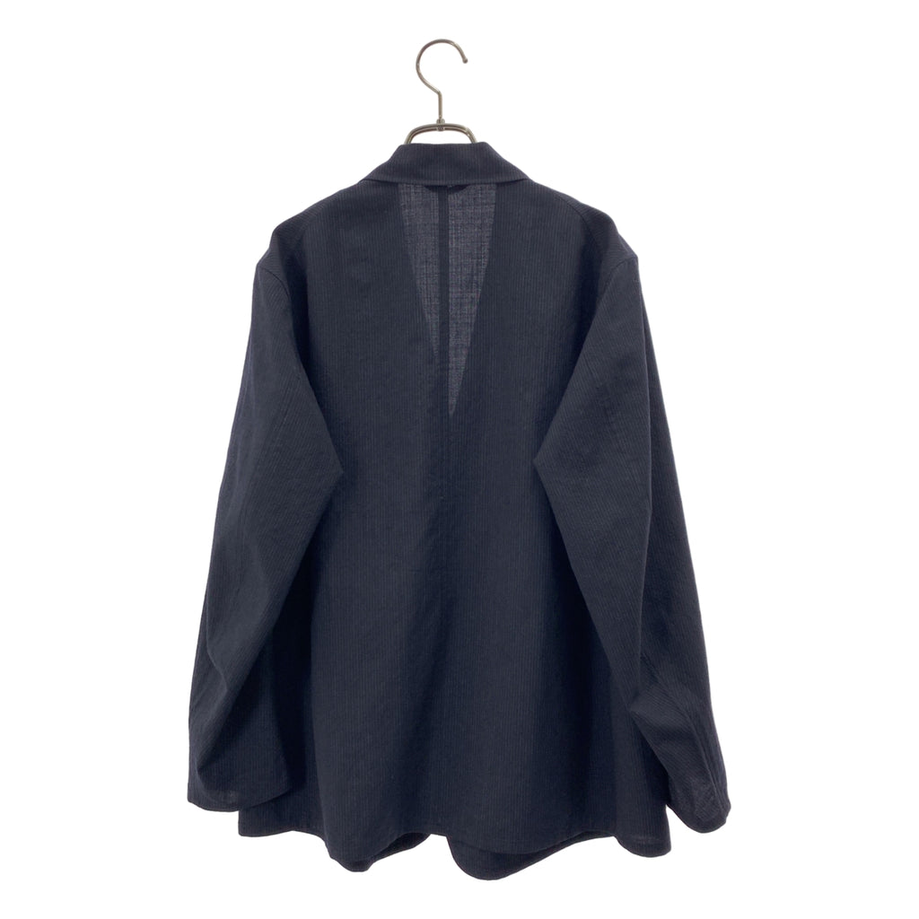 COMOLI / 코모리 | 2024SS | 울 스트라이프 3B 재킷 | 1 | 남성