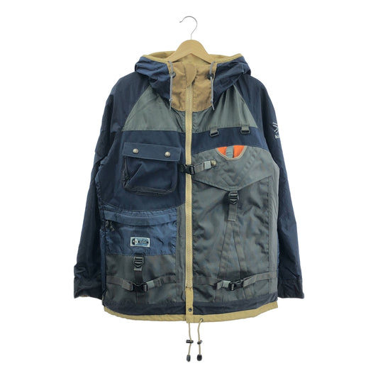 JUNYA WATANABE COMME des GARCONS MAN / ジュンヤワタナベコムデギャルソンマン | 2018SS | ×karrimor カリマー / バックパック 再構築 綿エステル タイプライター リバーシブルジャケット | S | メンズ
