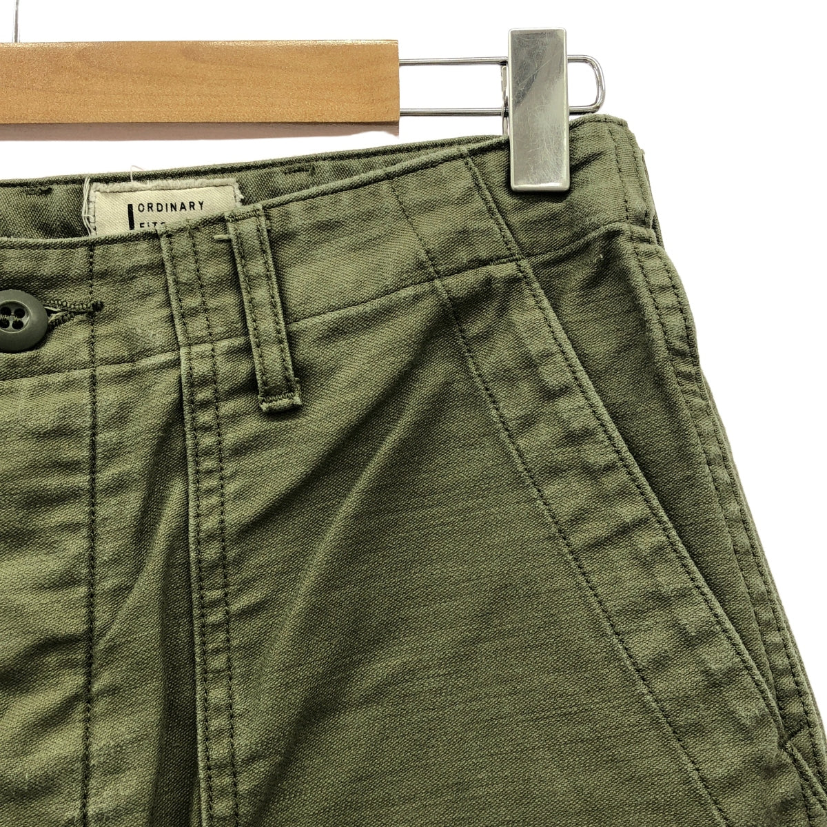 Ordinary fits / オーディナリーフィッツ | SURPLUS LINE UTILITY PANTS ユーティリティ パンツ | 28 | カーキ | メンズ