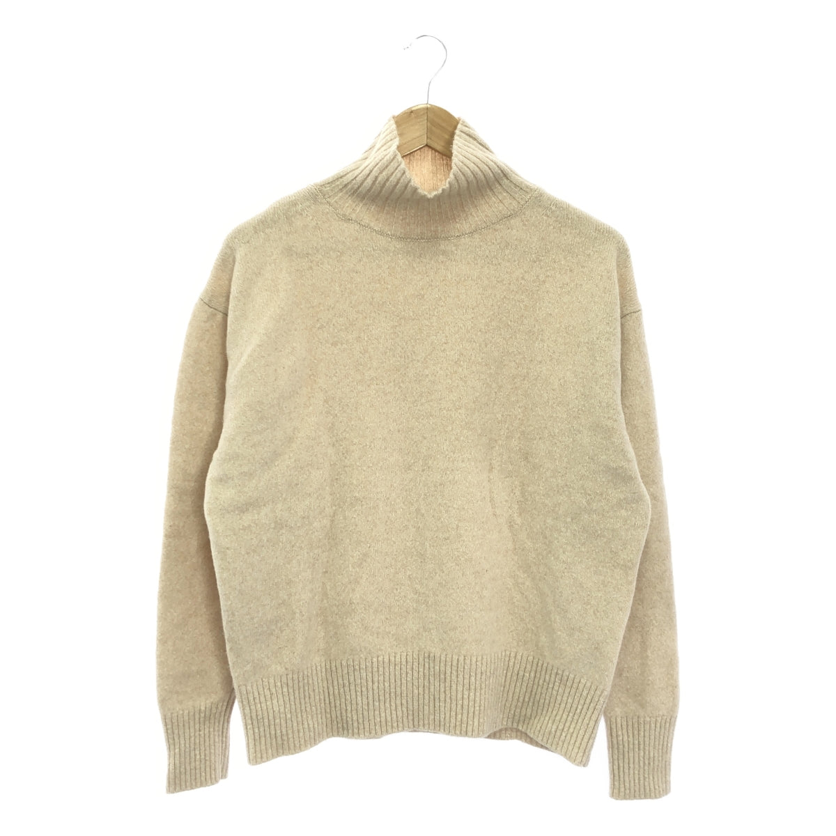 VERMEIL par iena | 2021AW | Wool high neck knit | F | Beige | Women's