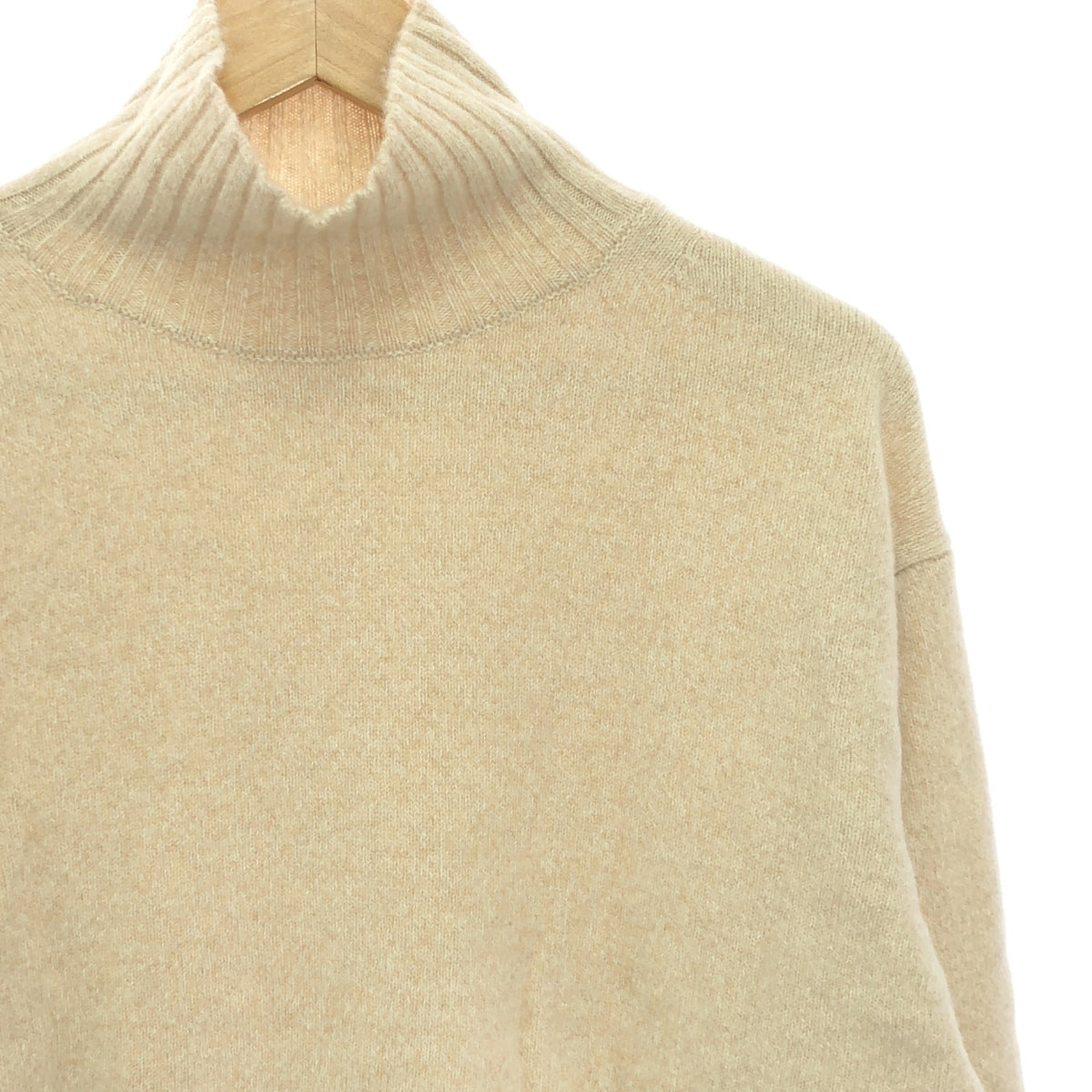 VERMEIL par iena | 2021AW | Wool high neck knit | F | Beige | Women's