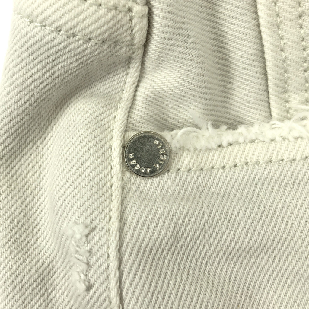 L'Appartement | UPPER HIGHTS THE LIVELY BONE WIDE DENIM / 破洞寬牛仔褲 | 尺寸 24 |