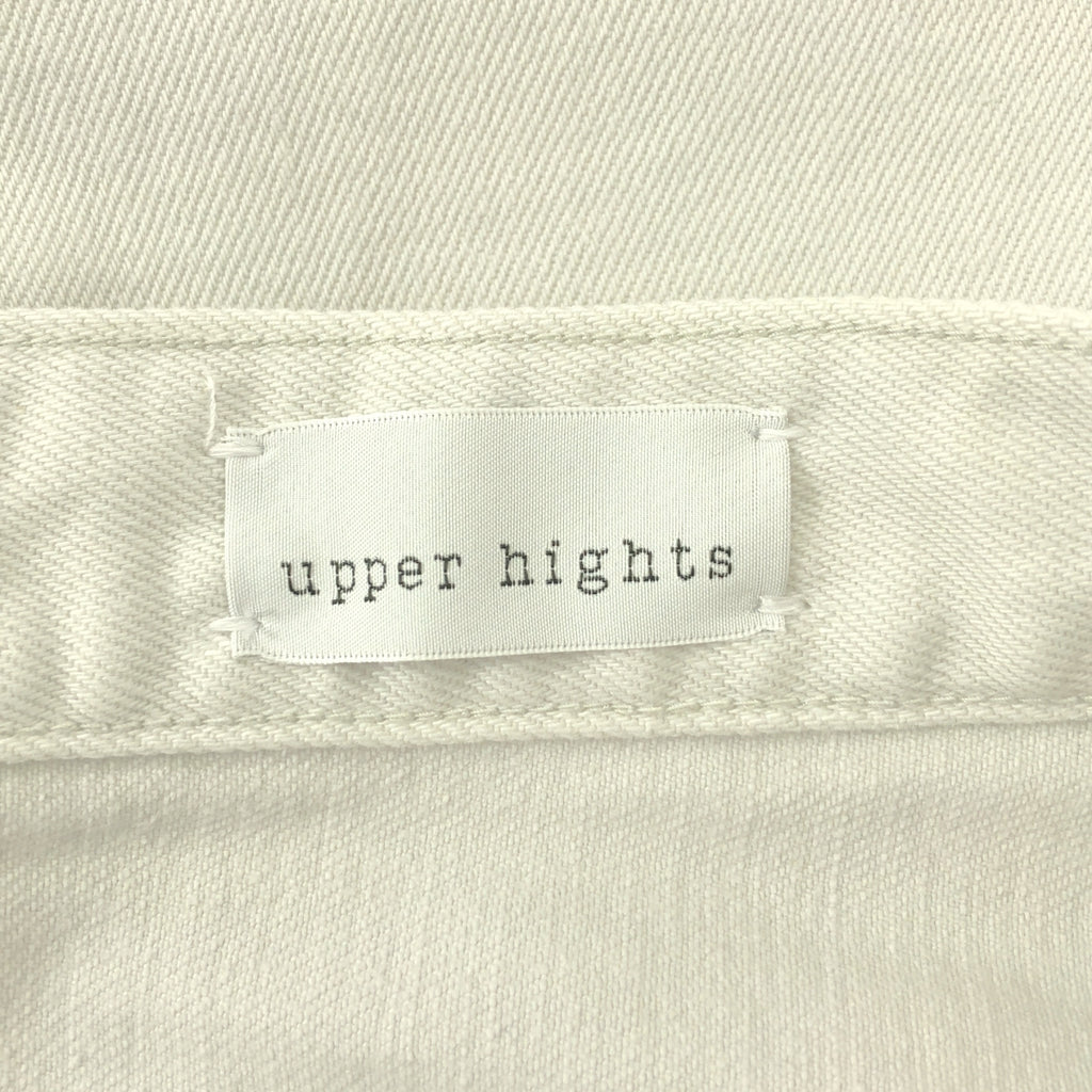 L'Appartement | UPPER HIGHTS THE LIVELY BONE WIDE DENIM / 破洞寬牛仔褲 | 尺寸 24 |