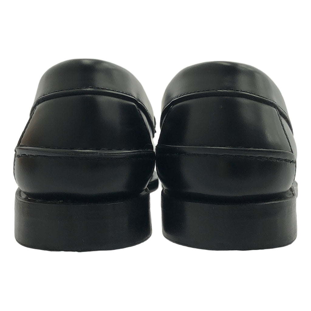 【美品】  HEREU / ヘレウ | SINEU Interlaced-detail Slip-on Loafer スリッポン ローファー | 38 | ブラック | レディース