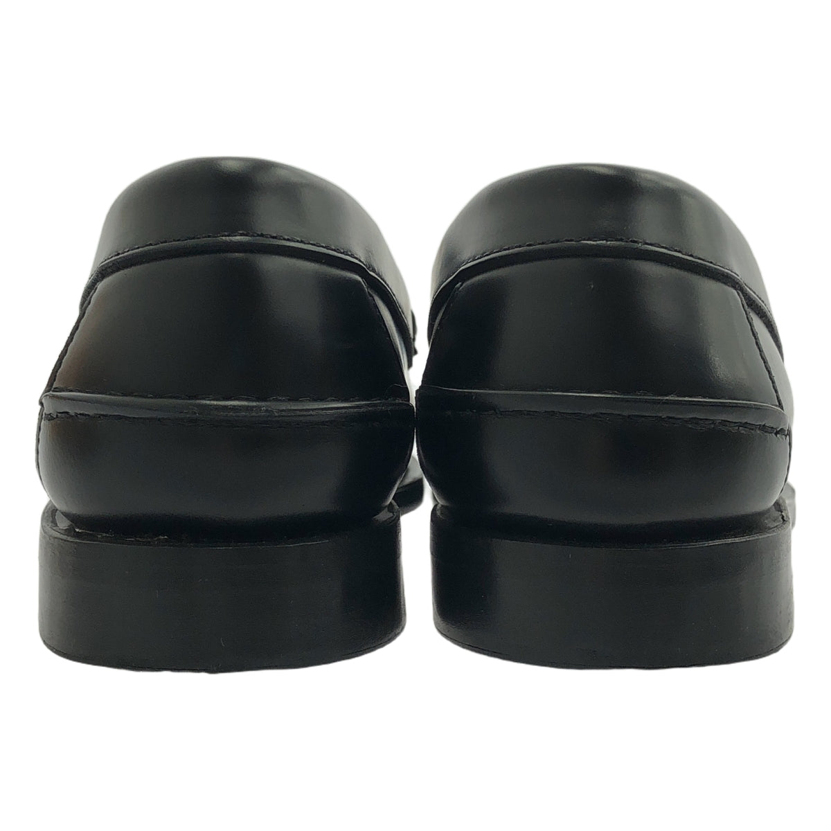 [狀況良好] HEREU / SINEU 交織細節一腳蹬樂福鞋 |尺寸 38 |黑色 |女性的