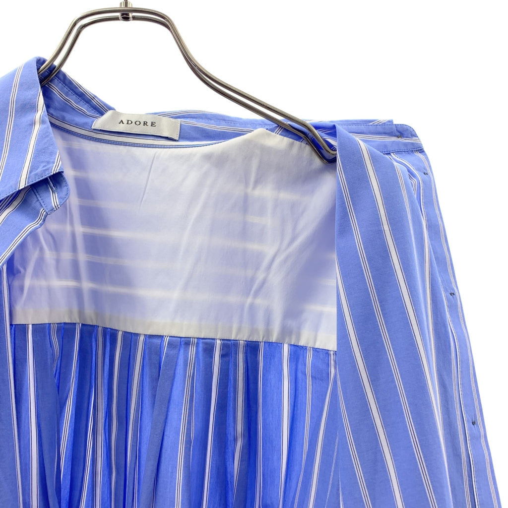 崇拜|棉質條紋蝙蝠袖襯衫 | SHOPBOP尺寸 38 |