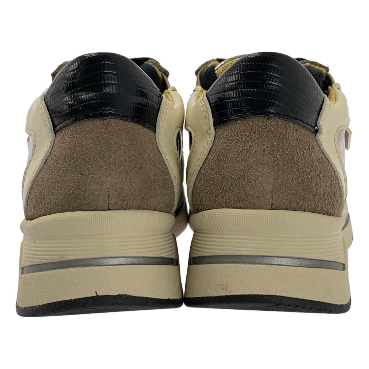 bussola / 부소라 가죽 | 로고 레이스 업 운동화 | 35 |