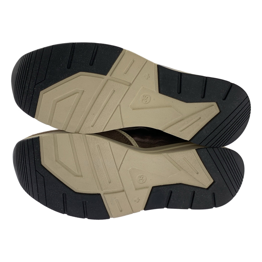 bussola / 부소라 가죽 | 로고 레이스 업 운동화 | 35 |