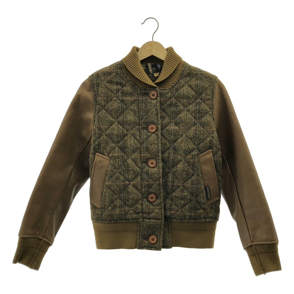 LAVENHAM / ラベンハム | ウール キルティング ブルゾン ジャケット | 36 | レディース