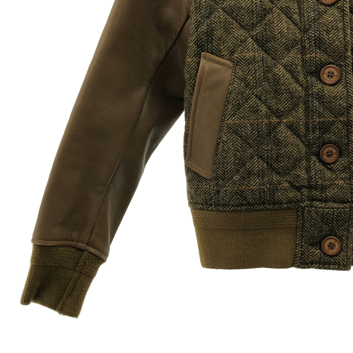 LAVENHAM / ラベンハム | ウール キルティング ブルゾン ジャケット | 36 | レディース