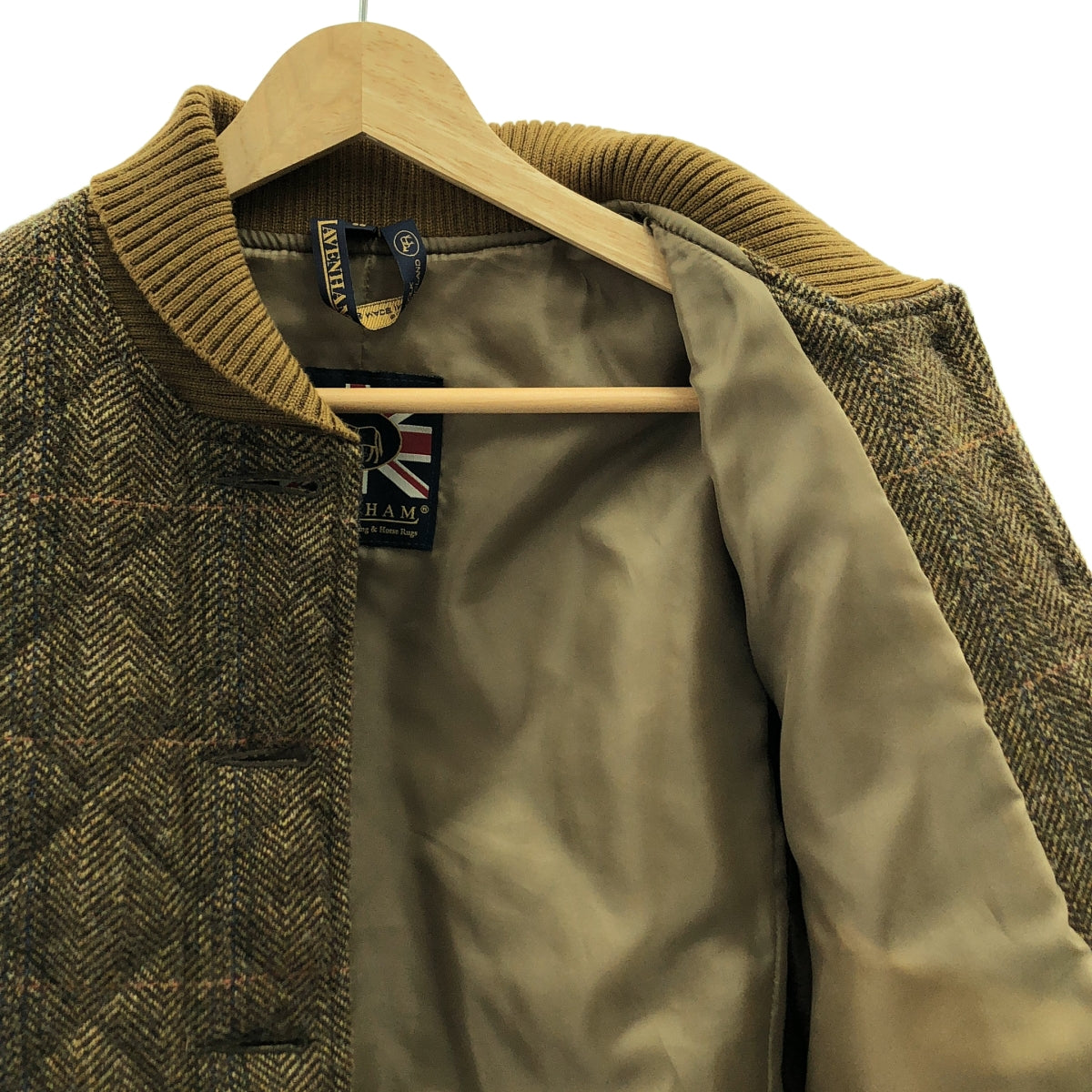 LAVENHAM / ラベンハム | ウール キルティング ブルゾン ジャケット | 36 | レディース