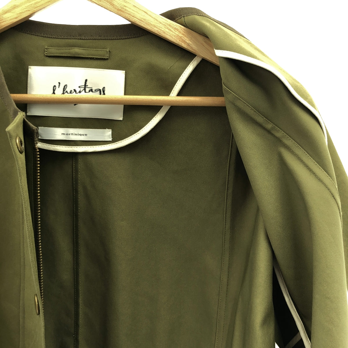 l'heritage martinique / 렐리타주 마르티니크 | 클래식 치노 커버 올 코트 |