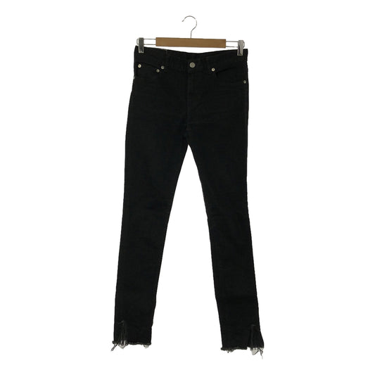 jonnlynx / John Links | Cut-off side slit denim pants | 26 |