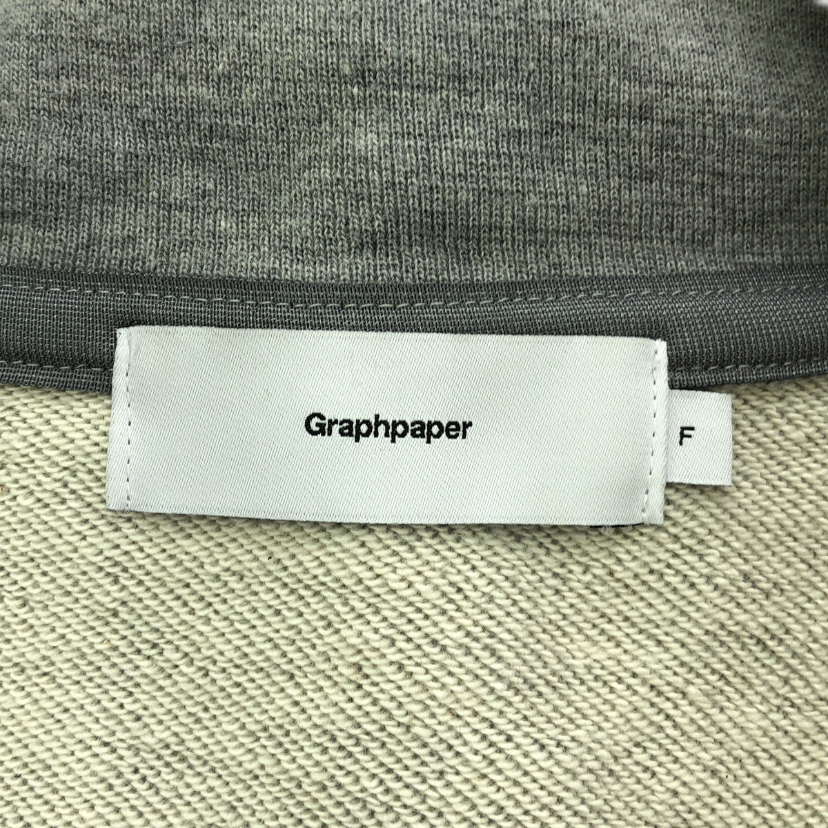 Graphpaper | Cotton fleece lining zip hoodie | F | Men's