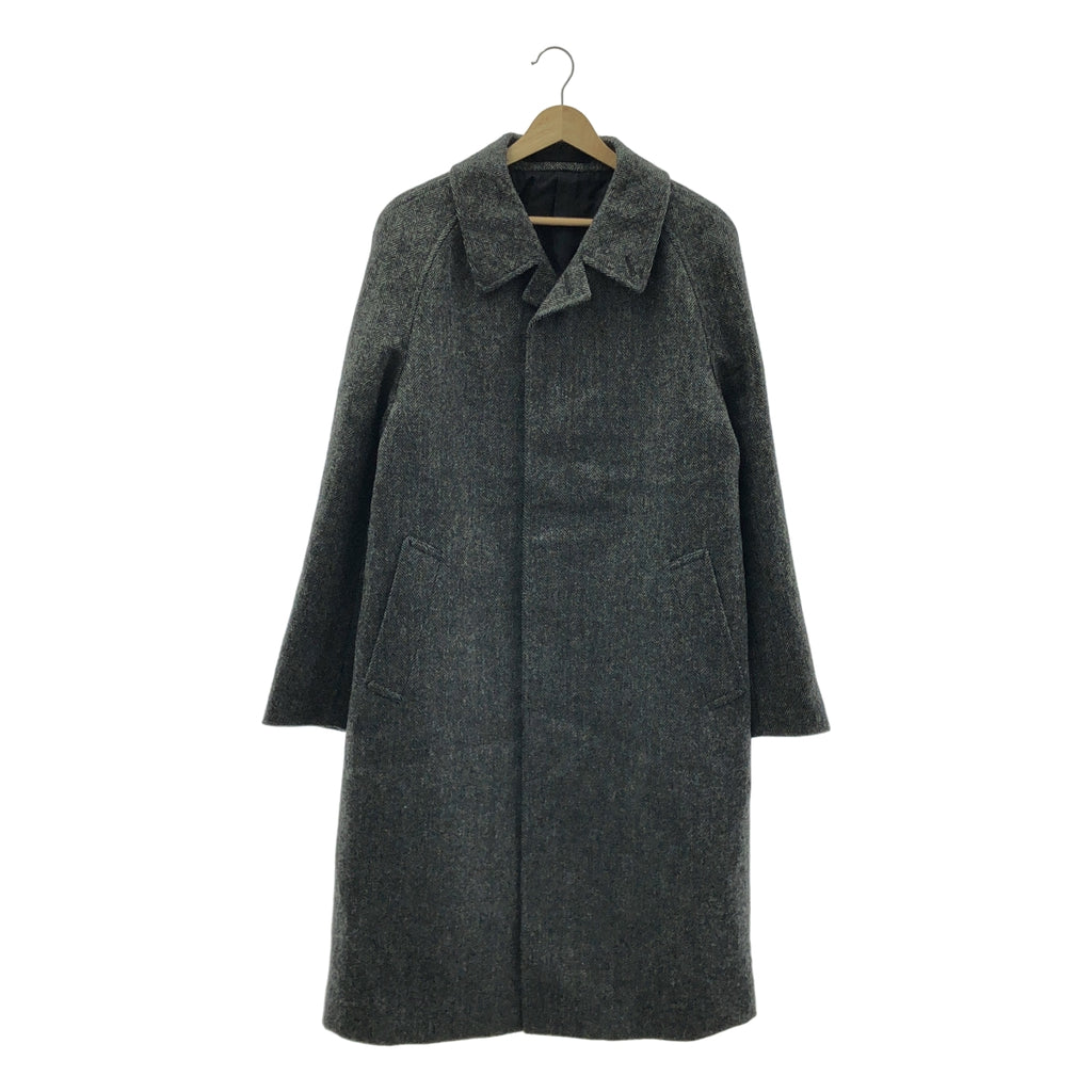 TOMORROWLAND PILGRIM / トゥモローランド ピルグリム | FOX TWEED ウール ヘリンボーン チェスターコート | M | メンズ
