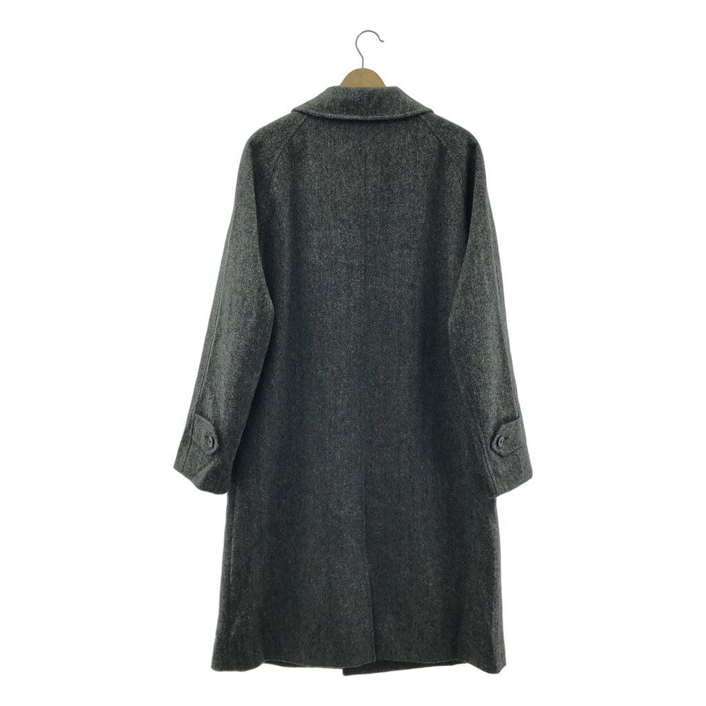 TOMORROWLAND PILGRIM / トゥモローランド ピルグリム | FOX TWEED ウール ヘリンボーン チェスターコート | M | メンズ