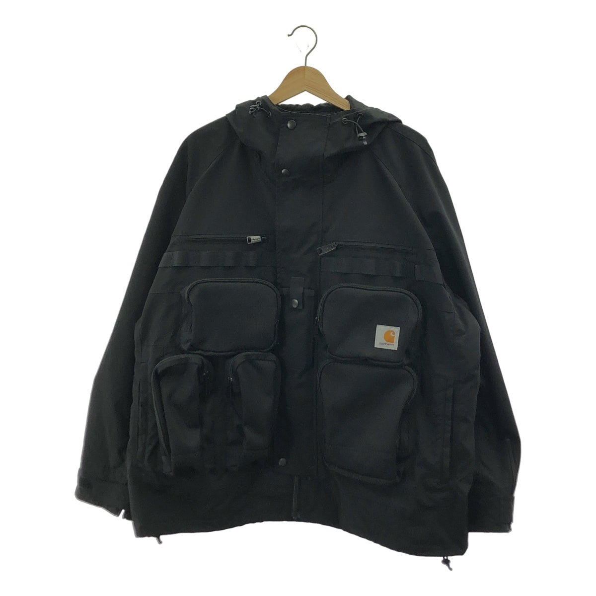 [近新] 眼睛 JUNYA WATANABE COMME des GARÇONS MAN | 2023 秋冬 | x Carhartt Ester Oxford Mountain Parka | 尺寸 M | 黑色 | 男款