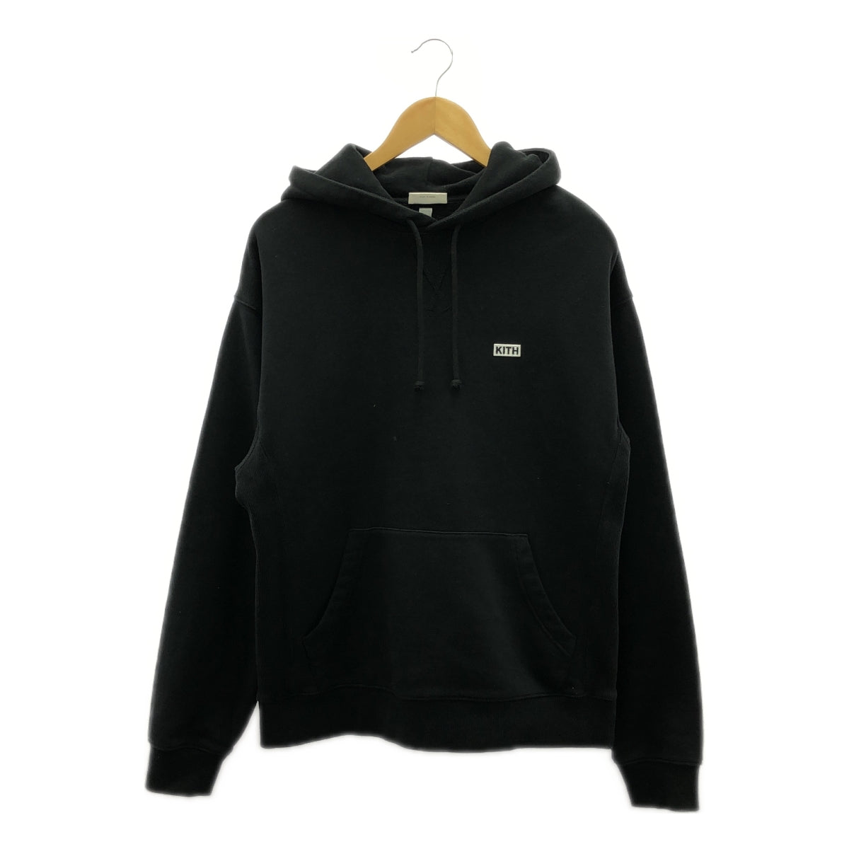 KITH | 2024SS | Williams III 連帽刺繡標誌運動衫 | S |黑色 |男士