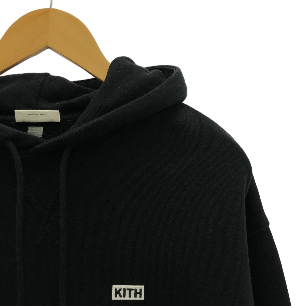 KITH | 2024SS | Williams III 連帽刺繡標誌運動衫 | S |黑色 |男士