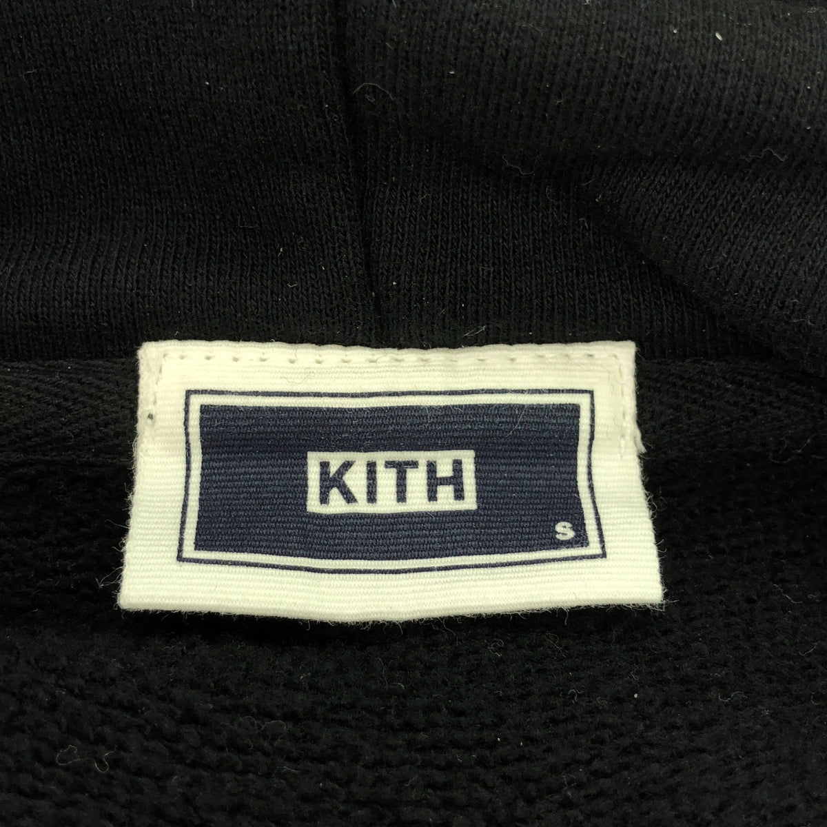 KITH | 2024SS | Williams III 連帽刺繡標誌運動衫 | S |黑色 |男士