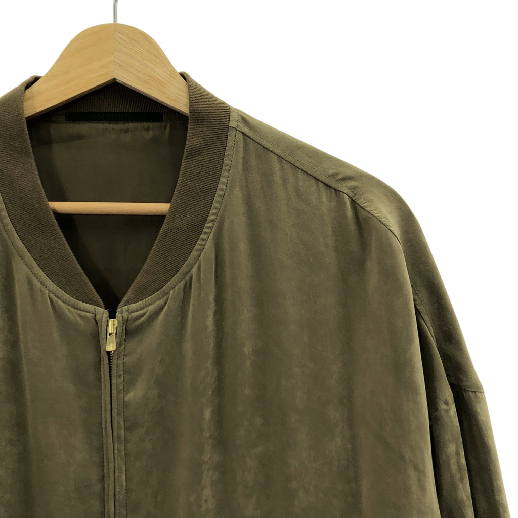 AP STUDIO / エーピーストゥディオ | 2025SS | スエードライク サテンブルゾン | F | レディース