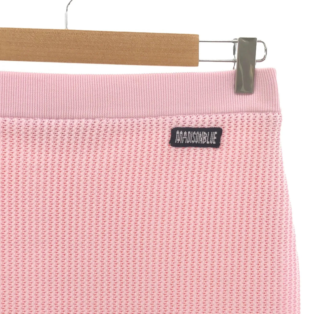 【美品】  MADISON BLUE / マディソンブルー | 2024SS | TIGHT SKIRT MESH ニット ロング スカート | 02(M) | ピンク | レディース