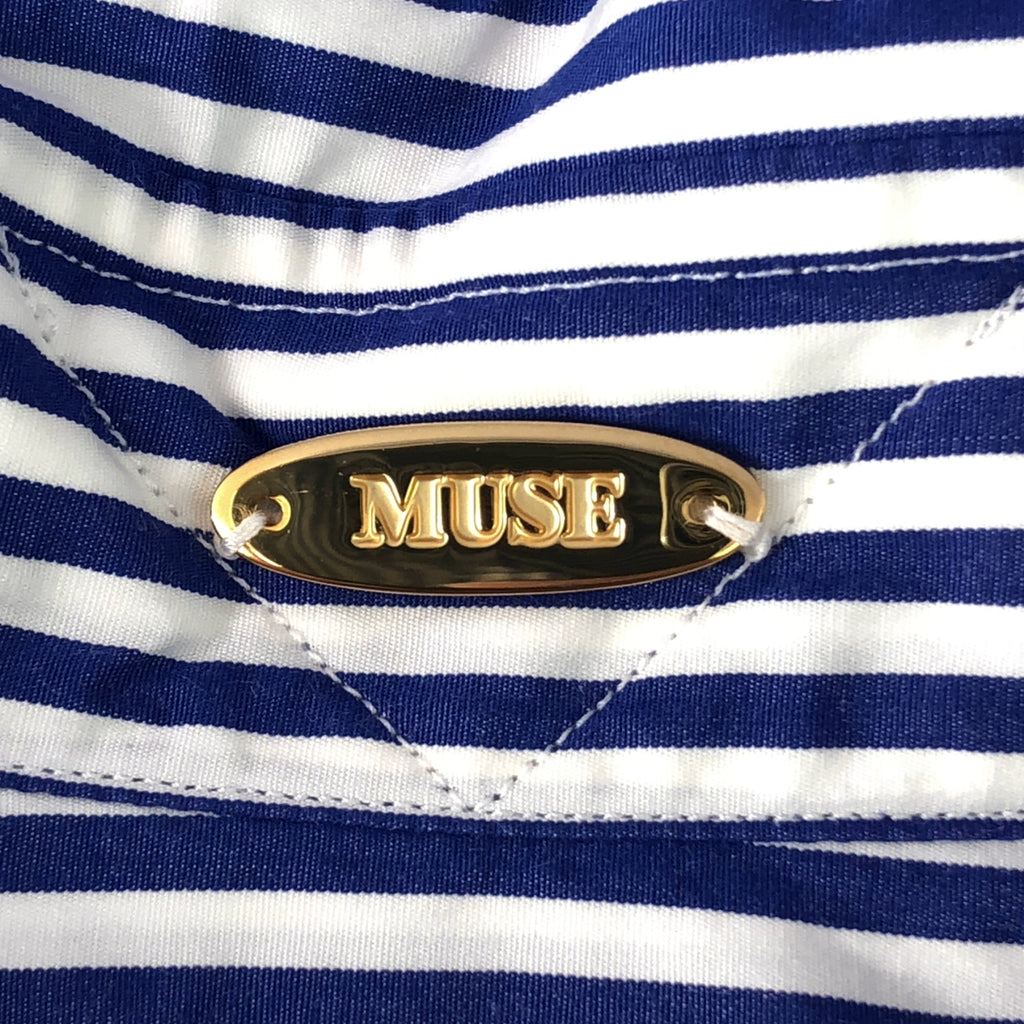 MUSE de Deuxieme Classe / 뮤즈 두주 엠 클래스 | 2025SS | 코튼 스트라이프 셔츠 | F | 여성