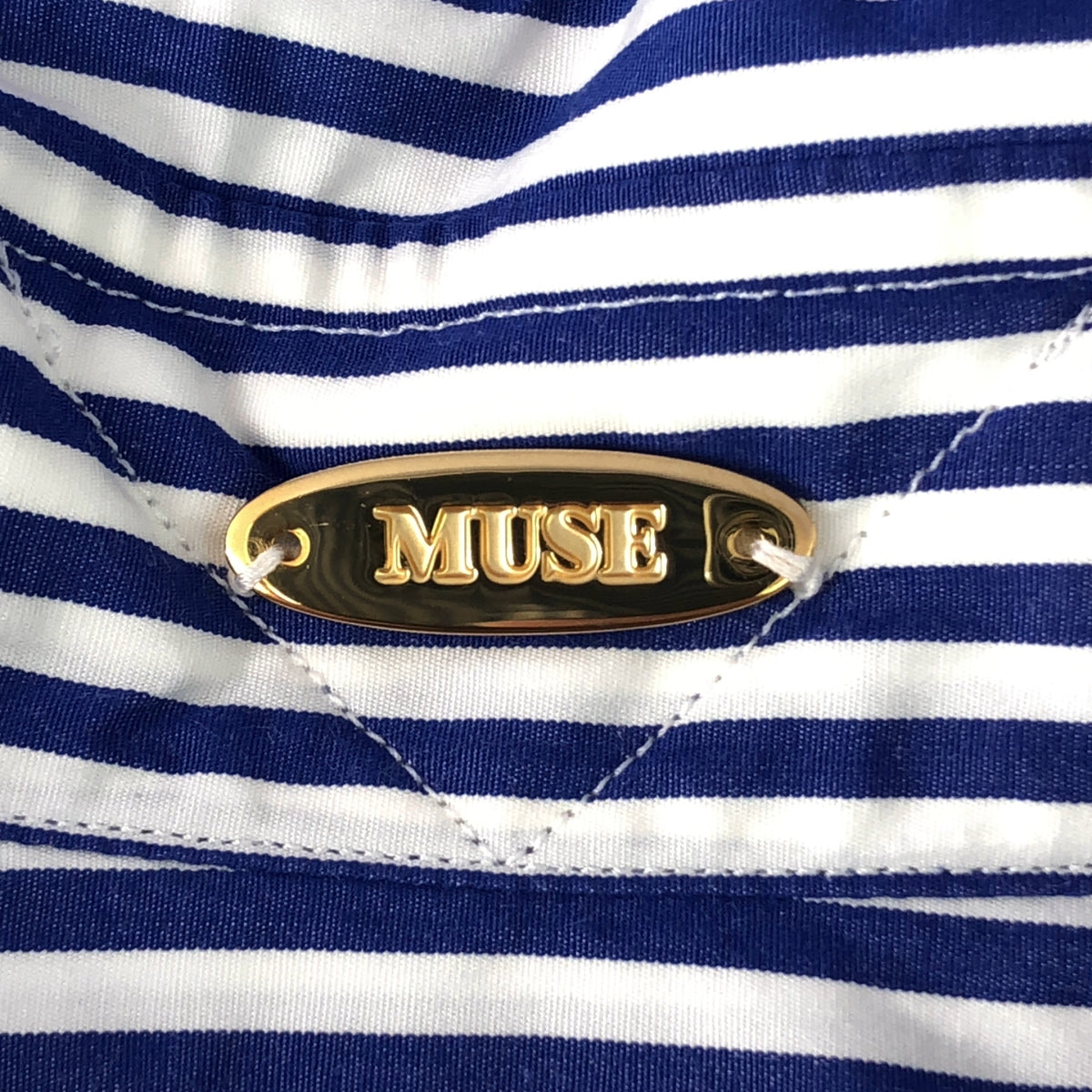 MUSE de Deuxieme Classe / 뮤즈 두주 엠 클래스 | 2025SS | 코튼 스트라이프 셔츠 | F | 여성